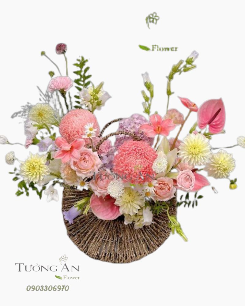 Giỏ Hoa Dáng Xuân - MM192 