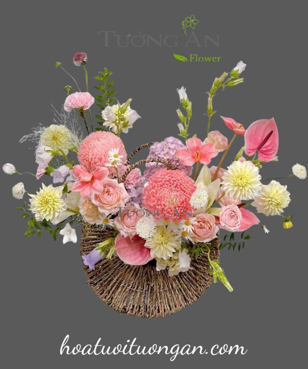  Giỏ Hoa Dáng Xuân - MM192 