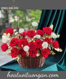  Giỏ Hoa Đoá Quyền Lực - MM186 