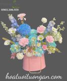  Giỏ Hoa Giai Điệu Pastel - MM177 