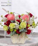  Giỏ Hoa Hòa Sắc Rạng Ngời - MM184 