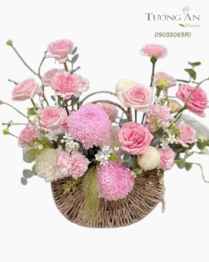  Giỏ Hoa Ngọt Ngào - MM188 