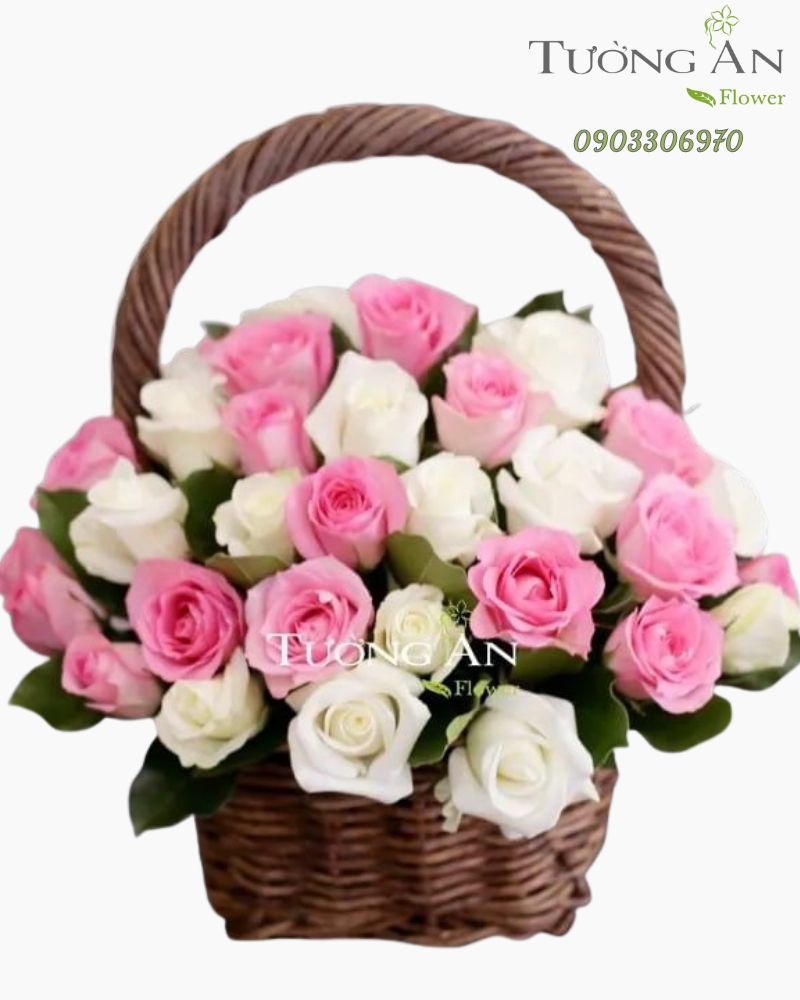  Giỏ Hoa Nhỏ Xinh - A311 