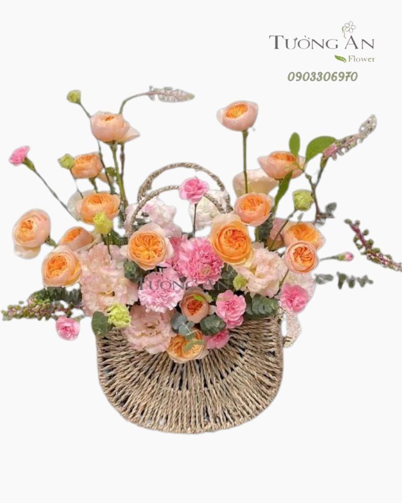  Giỏ Hoa Say Nắng - MM182 