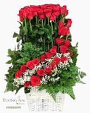  Giỏ Hoa Suối Hoa - A314 