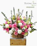  Giỏ Hoa Tình Hồng - S67 
