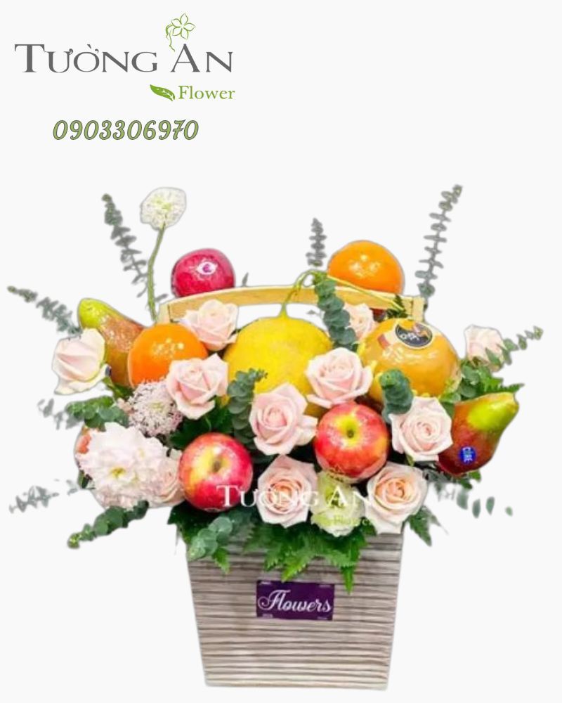  Giỏ Hoa Trái Cây - B13 