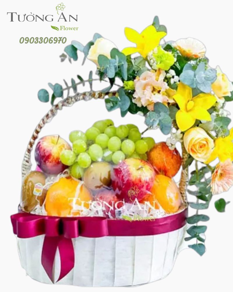  Giỏ Hoa Trái Cây - B23 