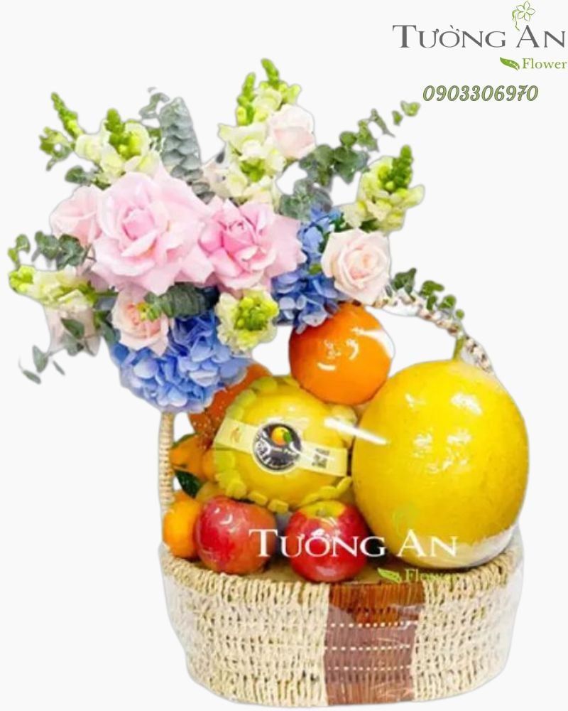  Giỏ Hoa Trái Cây - B26 