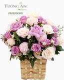  Giỏ Hoa Từng Phút Yêu - S565 