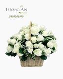  Giỏ Hoa viếng Cô Sáu - S637 