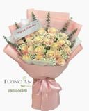  Bó Hoa Ánh Nắng Phấn Hồng - HBD12 