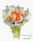  Bó Hoa Cam Nắng Dịu Dàng - HBD27 