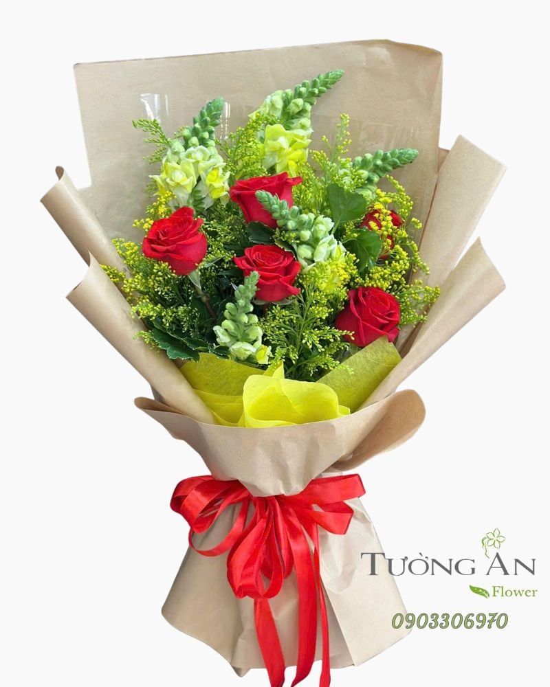  Bó Hoa Hồng Phúc Khởi Sắc - HBD26 