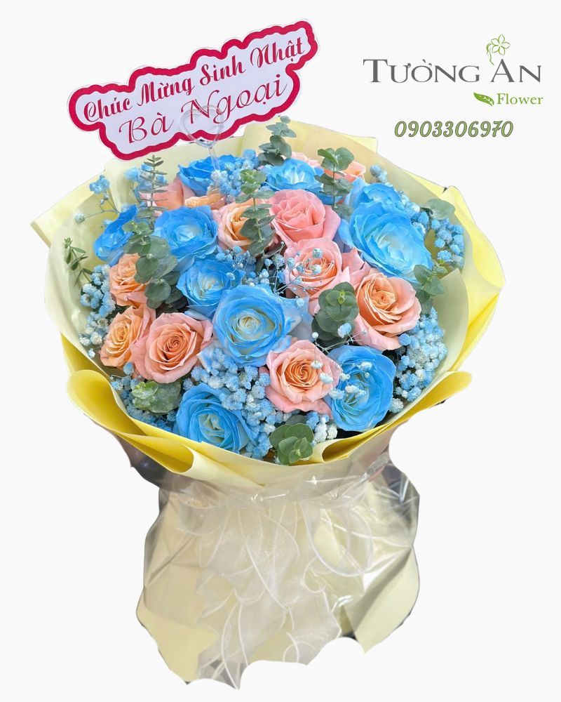  Bó Hoa Yêu Thương Kính Bà - HBT13 