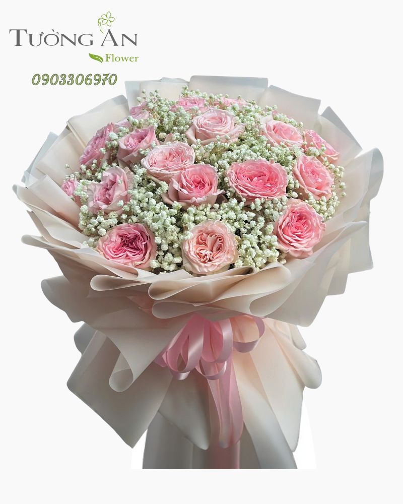  Bó Hoa Yêu Thương Vẹn Nguyên - HBT10 