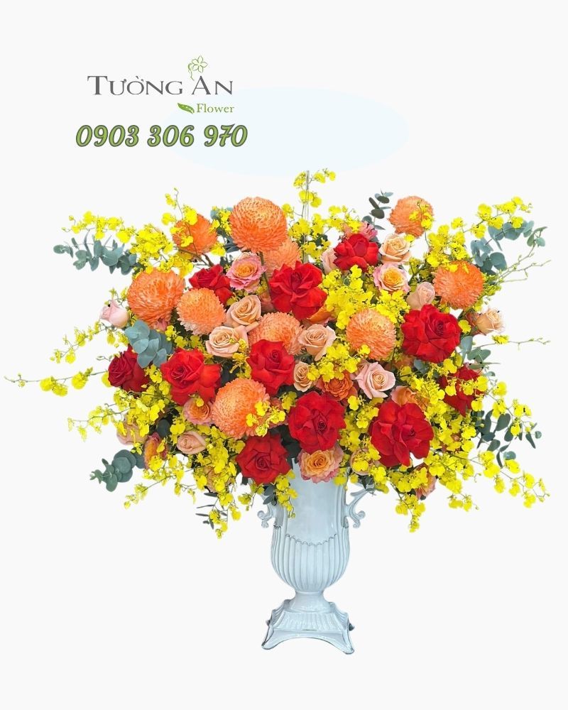  Bình Hoa Hỷ Sắc Phú Quý - HCB03 