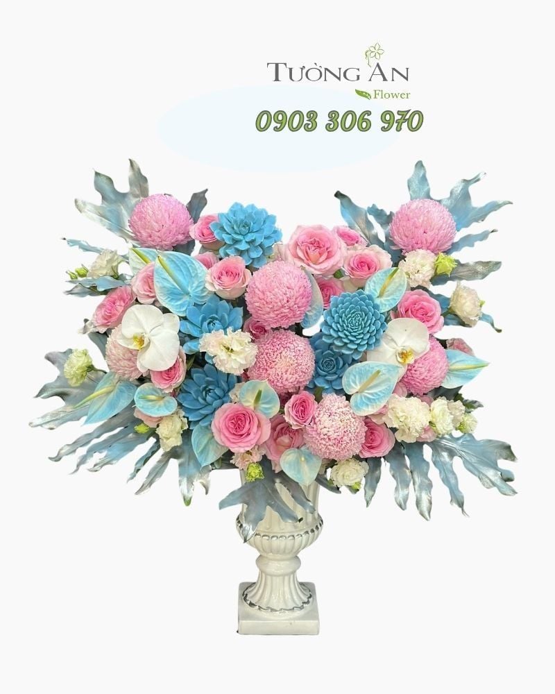  Bình Hoa Lam Hồng Thanh Nhã - HCB05 