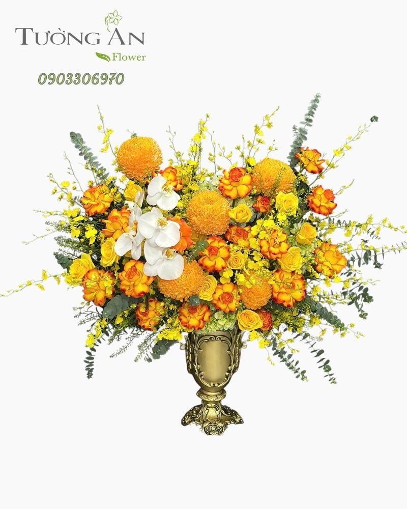  Bình Hoa Kim Phút Cát Tường - HCB09 