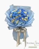  Bó Hoa Lam Ngọc Dịu Êm - HBD07 