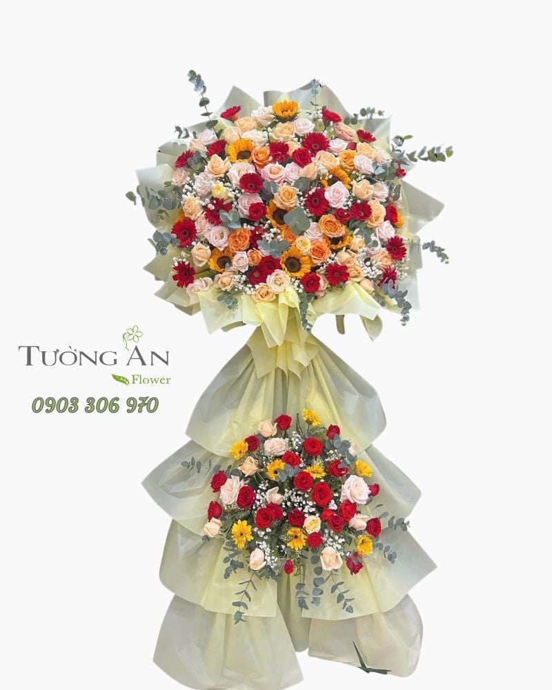  Hoa Chúc Mừng Sắc Hoa Hội Tụ - HCM07 
