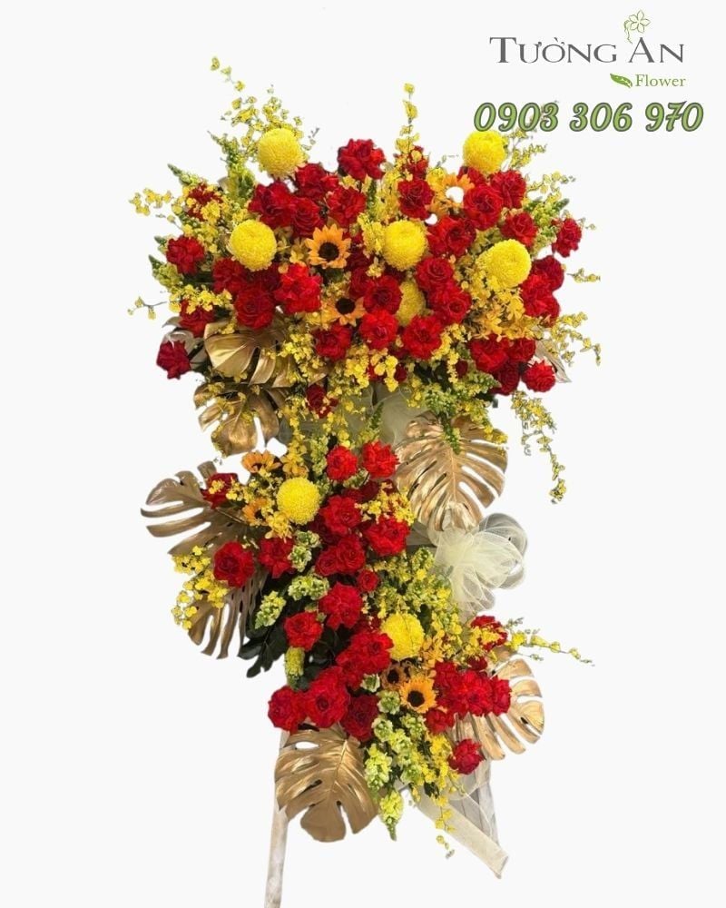  Hoa Chúc Mừng Kim Hỏa Phú Quý - HCM12 
