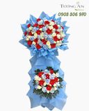  Hoa Chúc Mừng Lam Hồng Khởi Sắc - HCM14 