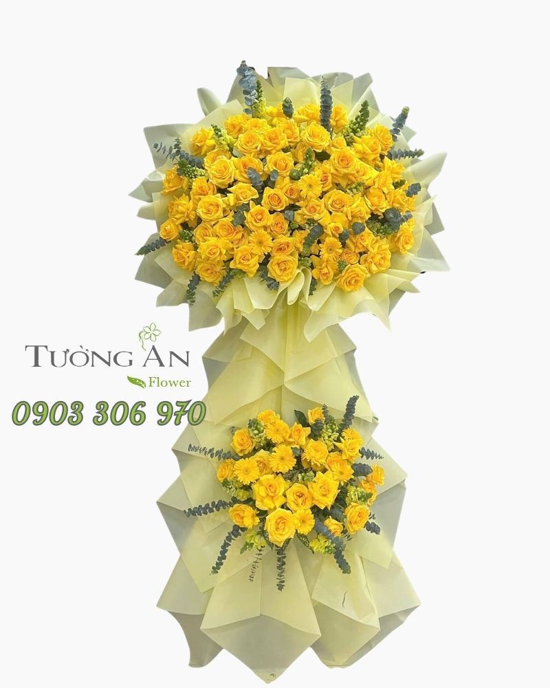  Hoa Chúc Mừng Hoàng Kim Khởi Sắc - HCM16 