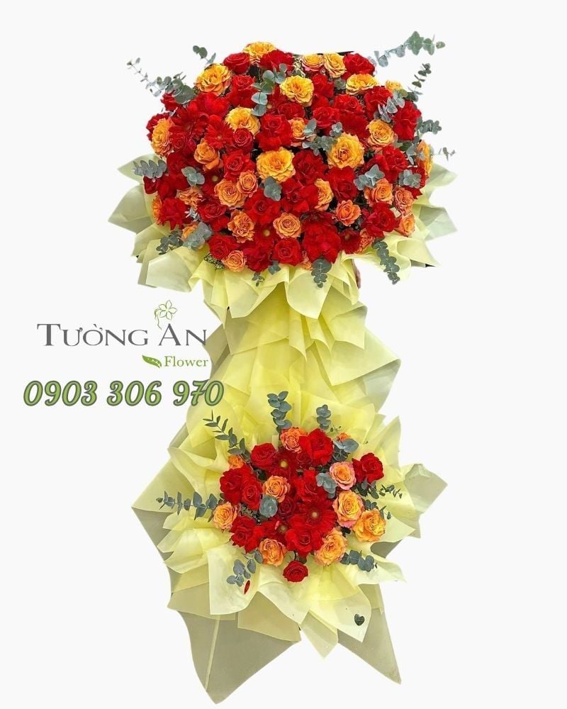  Hoa Chúc Mừng Hồng Diễm Phúc Song Hỷ - HCM17 