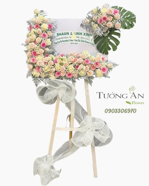 Hoa Chúc Mừng Hòa Sắc Thành Công - HCM41
