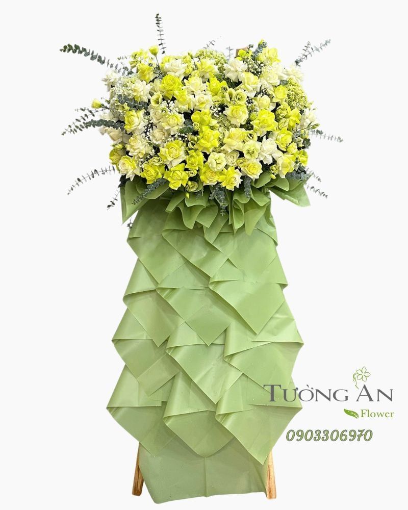  Hoa Chúc Mừng Lộc Xuân Khởi Sắc - HCM43 