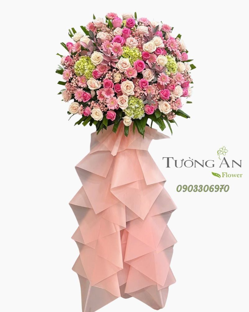  Hoa Chúc Mừng Duyên Hồng May Mắn - HCM39 