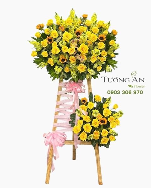Hoa Chúc Mừng Kim Nhật Hưng Thịnh - HCM105