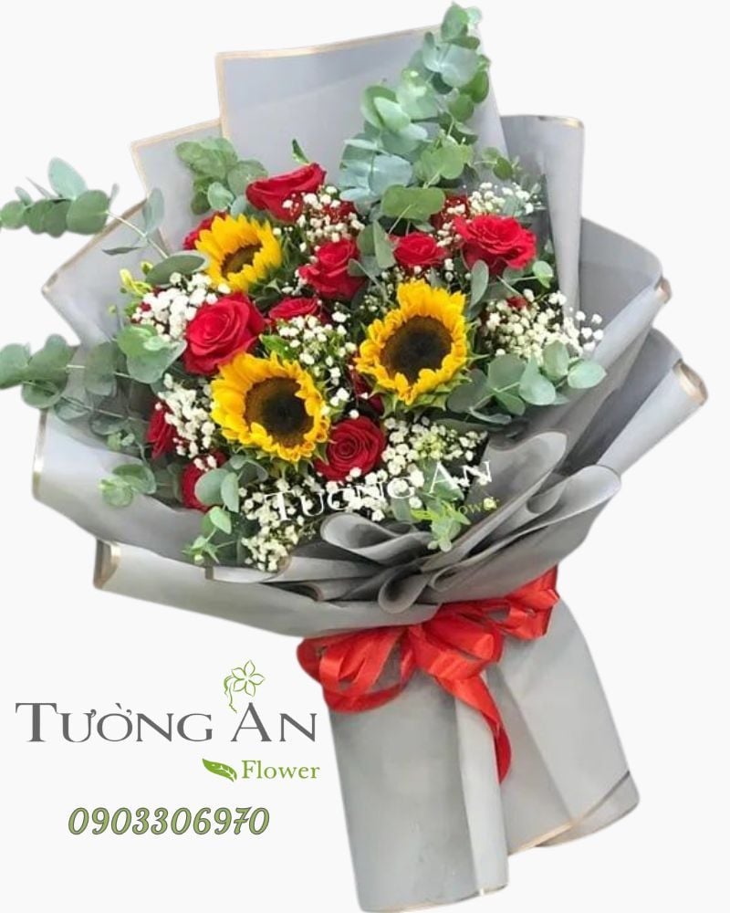  Hoa Bó Son Môi - A212 