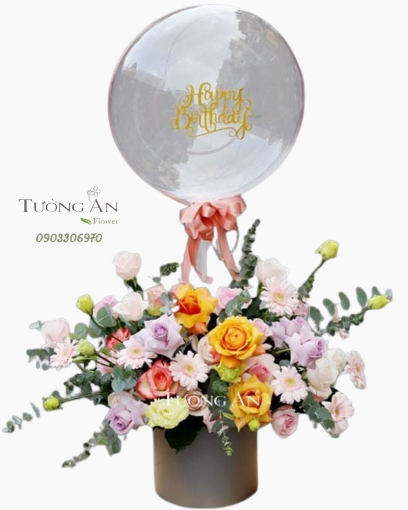  Hoa Bong Bóng Nụ Cười Xinh - S779 