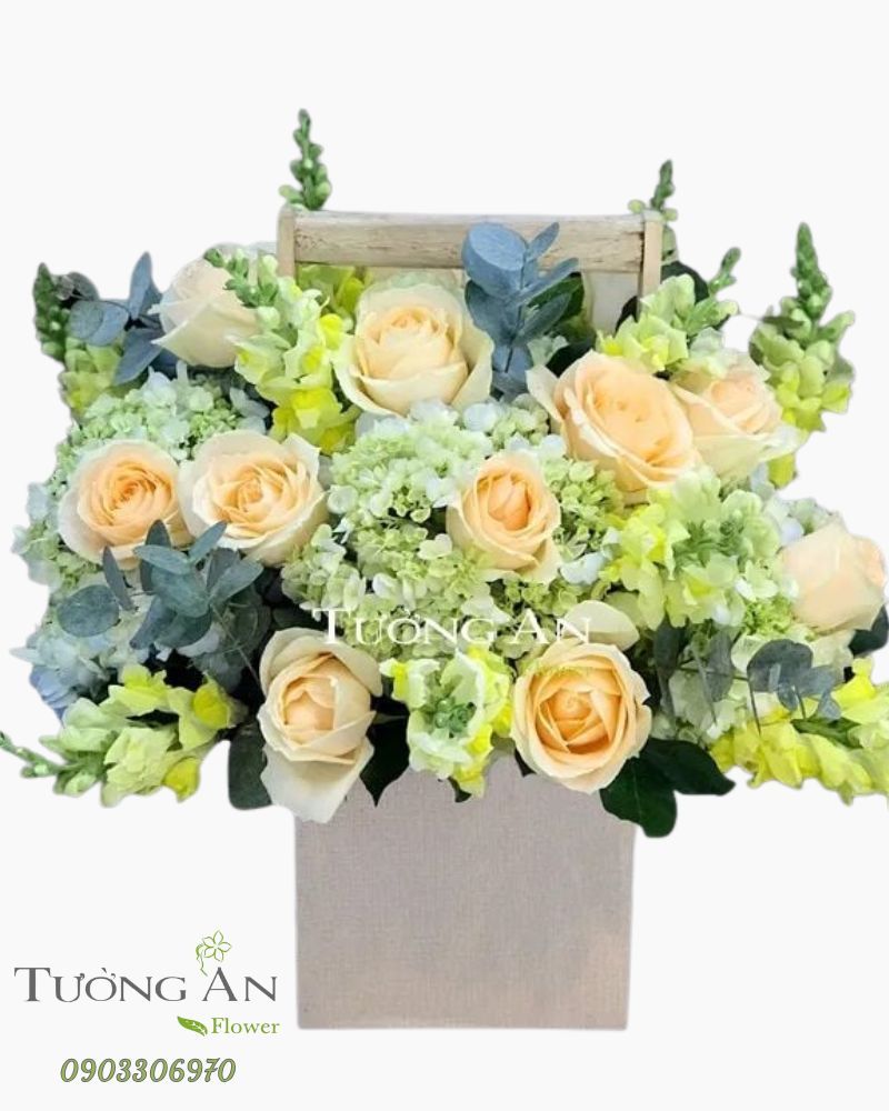  Hoa Cắm Hộp Hy Vọng - A232 