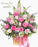  Hoa Cắm Hộp Mơ Về Em - A141 