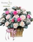  Hoa Cắm Hộp Nàng Thơ - A243 