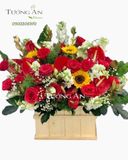  Hoa Cắm Hộp Nồng Cháy - A271 