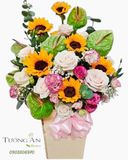  Hoa Cắm Hộp Xinh Tươi - A287 