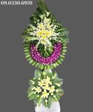  Vòng Hoa Chia Buồn 2 Tầng - B208 