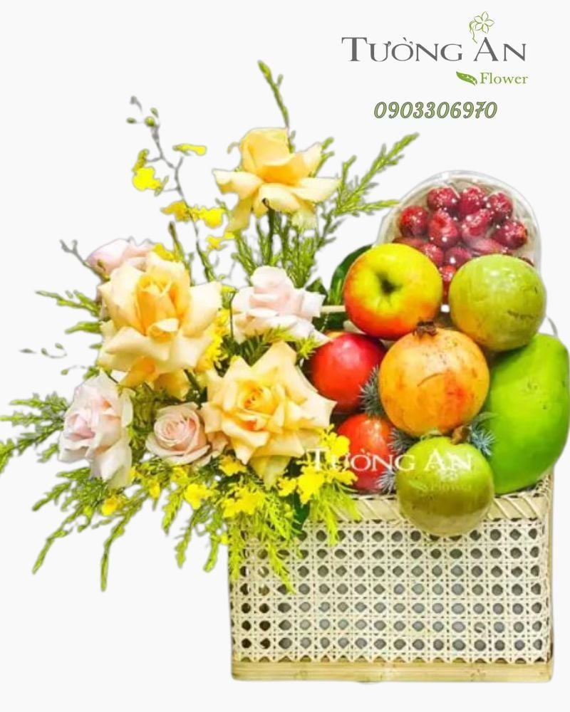  Giỏ Hoa Trái Cây - B30 
