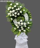  Vòng Hoa Tang Lễ Hoa Hồng - B230 