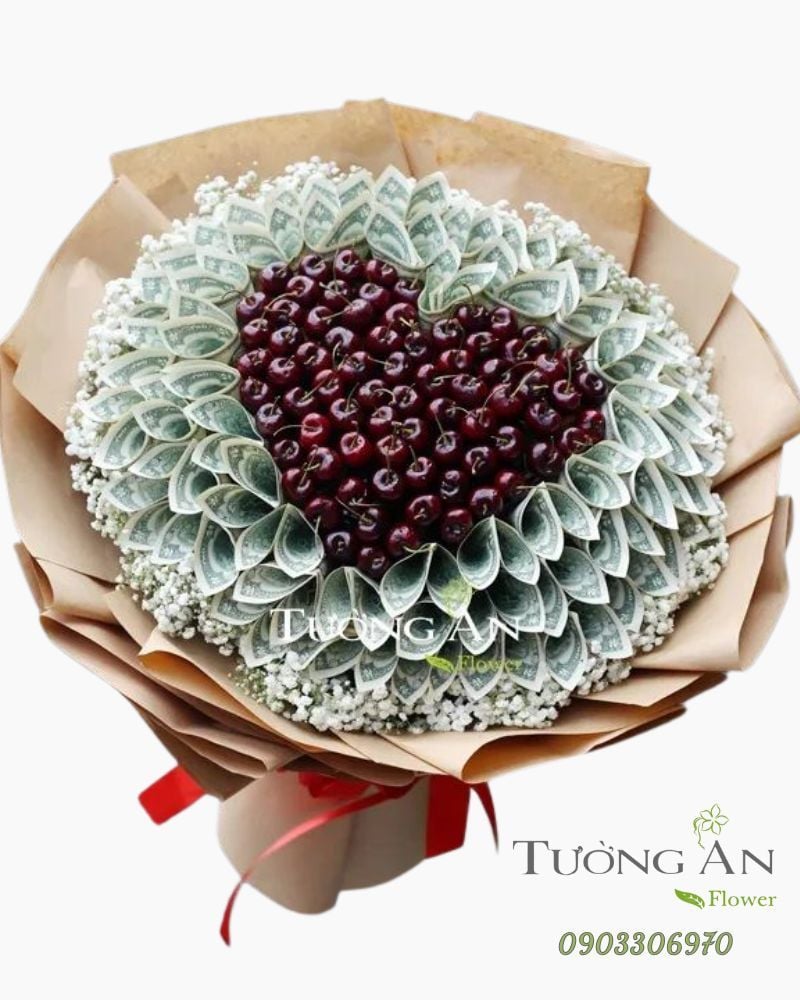  Hoa Trái Cây Cherry - A133 