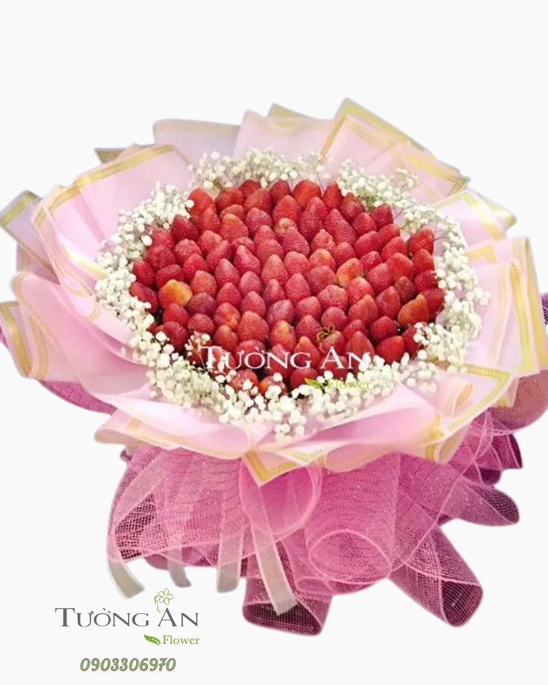  Hoa Trái Cây Dâu Ngoan - A330 