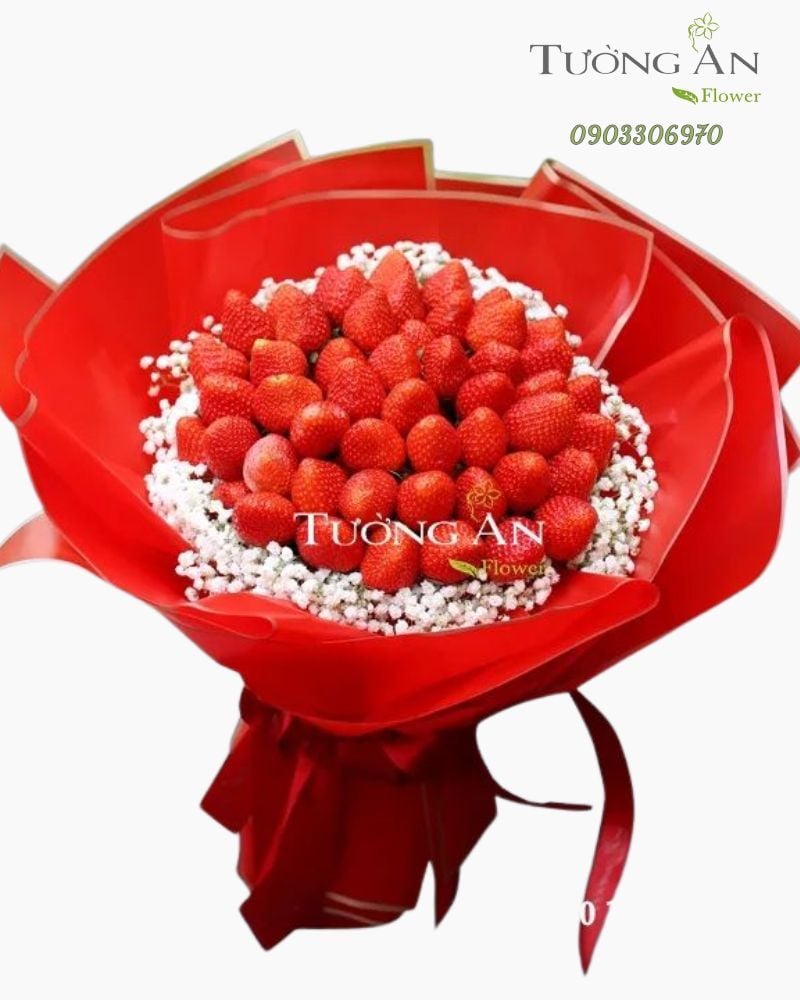  Hoa Trái Cây Dâu Ơi - A132 