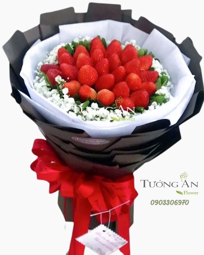  Hoa Trái Cây Hoa Dâu - A329 