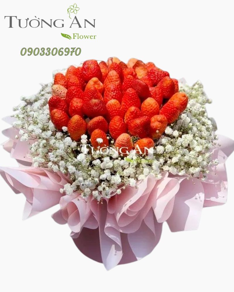  Hoa Trái Cây Hương Dâu - A322 