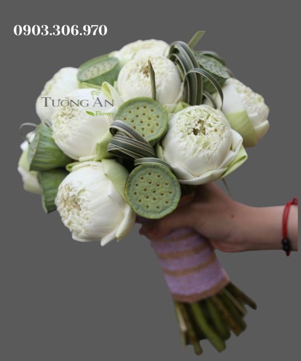  Bó Hoa Cưới Thuần Khiết Yêu Thương - HC11 