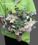  Bó Hoa Cưới Gió Thu Dịu Êm - HC12 